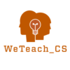 WeTeach_CS: Strategies for Effective & Inclusive Computer Science Teaching Logo